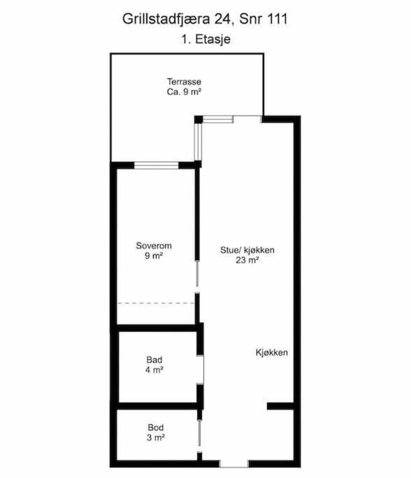 Leilighet Pa Grillstadfjaera Med Parkeringsplasser - Vmski 2025 Тронхейм Экстерьер фото
